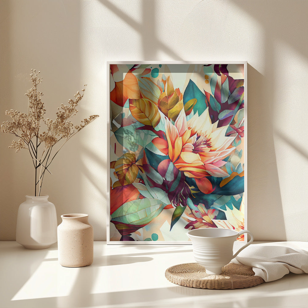 Flowers nature Poster och Canvastavla
