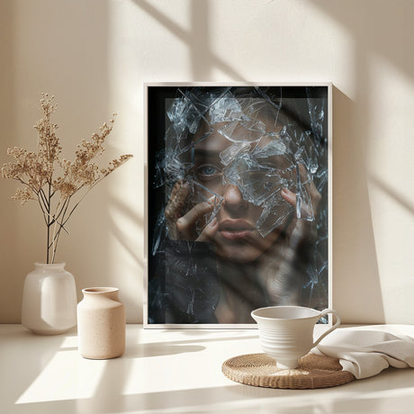 Shattered II Poster och Canvastavla