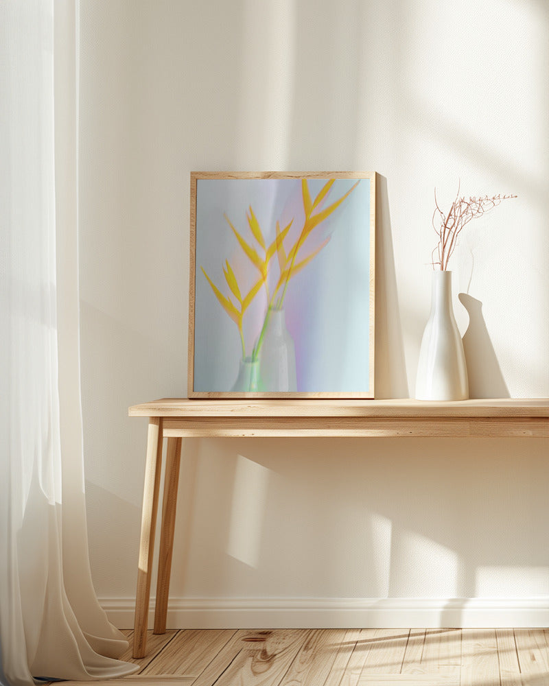 Still life with flower (Heliconia) Poster och Canvastavla