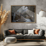 The old Staircase Poster och Canvastavla