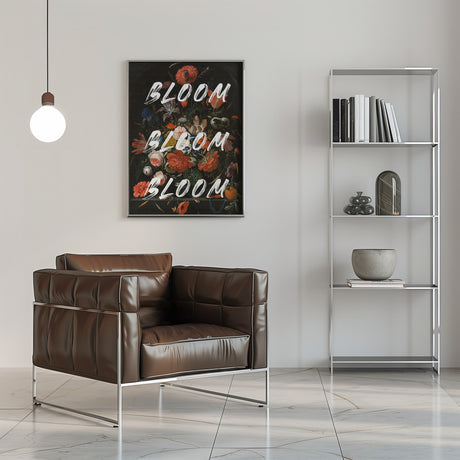 Bloom Vintage Flowers Poster och Canvastavla