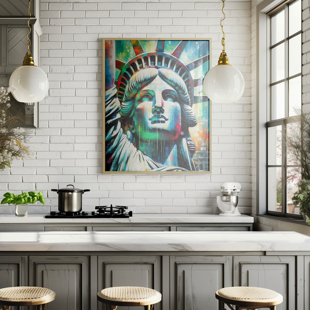 Statue of Liberty Poster och Canvastavla