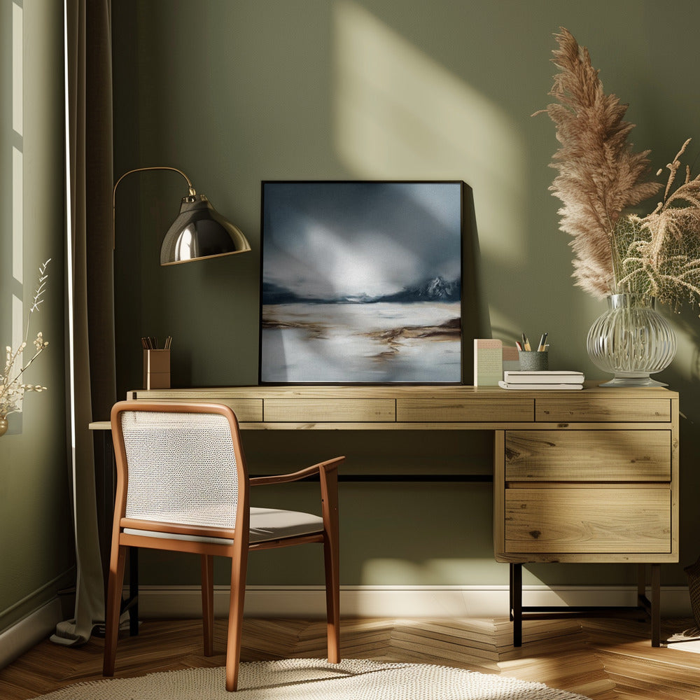 Atelier Bleu Poster och Canvastavla