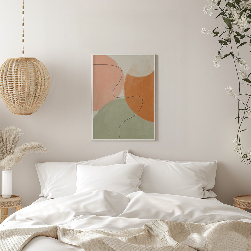 Watercolor Balance Poster och Canvastavla