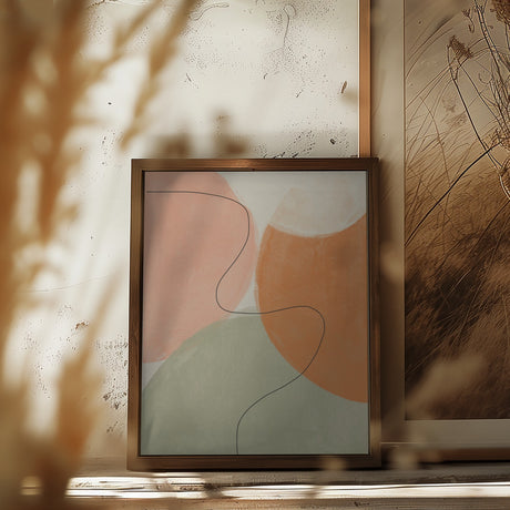 Watercolor Balance Poster och Canvastavla