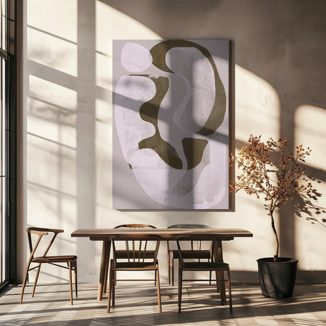 Paper Cut Composition No.3 Poster och Canvastavla