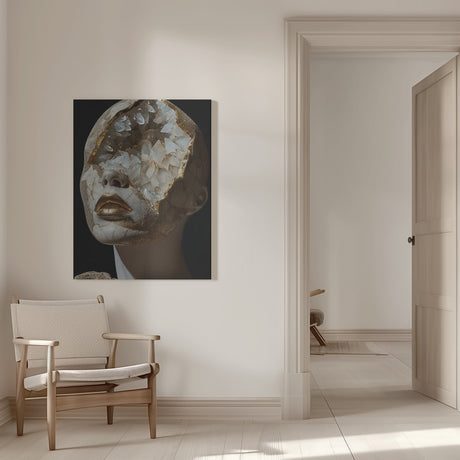 Geode Portrait 1 Poster och Canvastavla