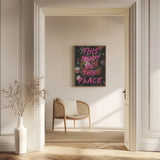 This Must Be The Place Poster och Canvastavla