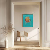 Summer Seat Poster och Canvastavla
