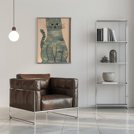 Louise the Cat Poster och Canvastavla