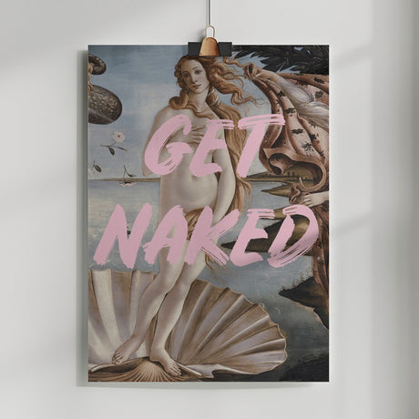 Venus get naked Poster och Canvastavla