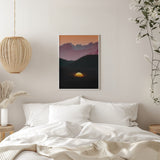 Octoberland4sunset 1v I43 I4 Poster och Canvastavla