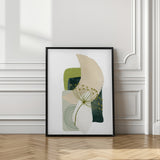 Green Shapes 2 Poster och Canvastavla