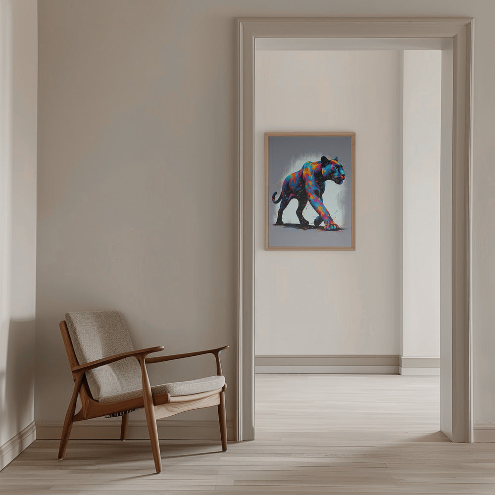 Panther Poster och Canvastavla