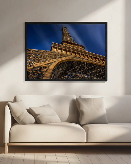 Under the Eiffel tower Poster och Canvastavla