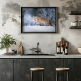Snowy day Poster och Canvastavla