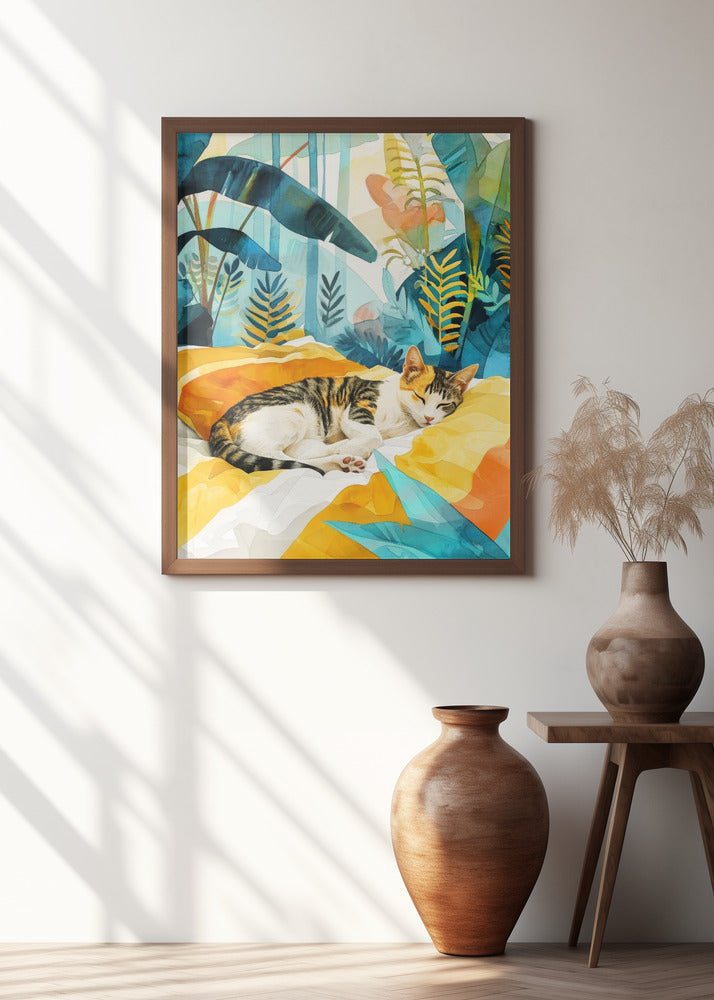 Cat's life 1 Poster och Canvastavla