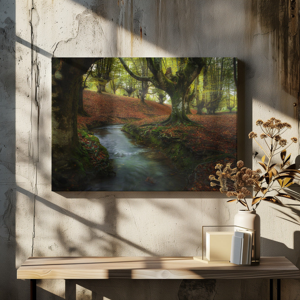 Enchanted Forest Poster och Canvastavla