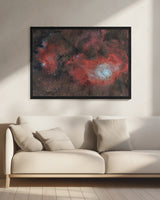 Lagoon Nebula Poster och Canvastavla