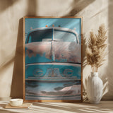 Vintage Rusted GMC Truck Poster och Canvastavla
