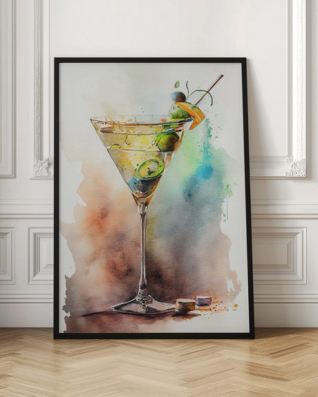 Drinks cocktail Poster och Canvastavla