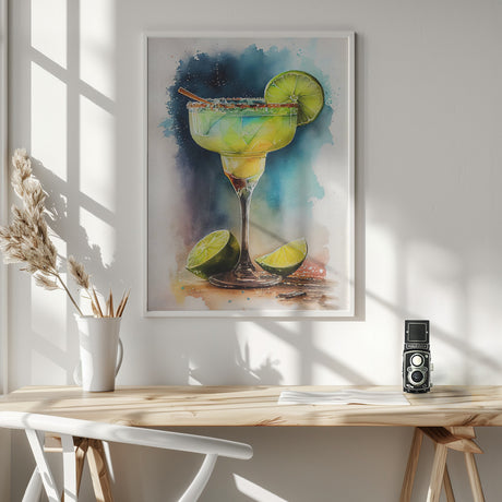 Drinks cocktail Poster och Canvastavla