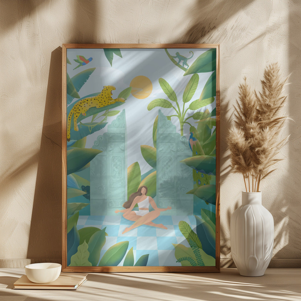 Jungle Zen Poster och Canvastavla