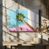 Palm Tree Lookup Poster och Canvastavla