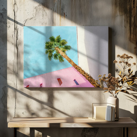 Palm Tree Lookup Poster och Canvastavla