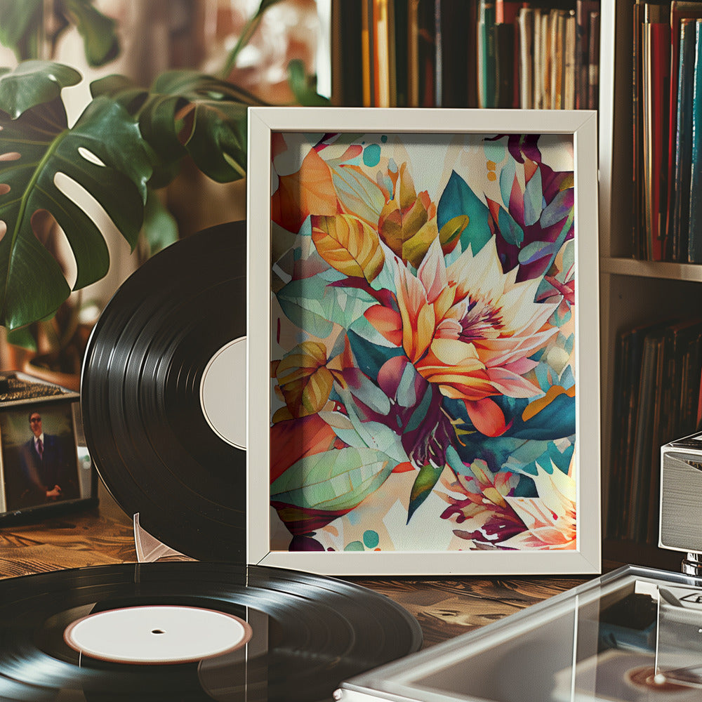 Flowers nature Poster och Canvastavla