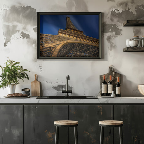 Under the Eiffel tower Poster och Canvastavla
