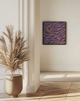 Purple Salmon Pattern 2 Stroke Poster och Canvastavla