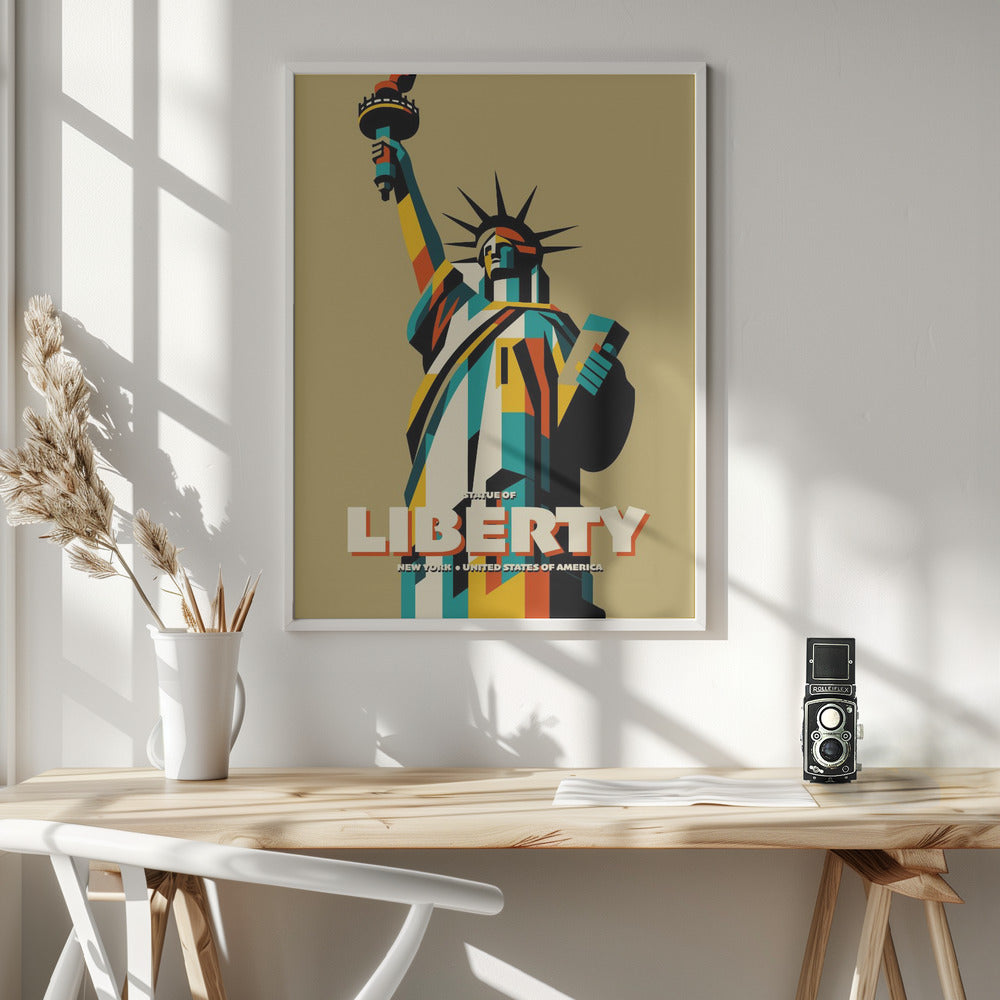 Liberty Poster och Canvastavla