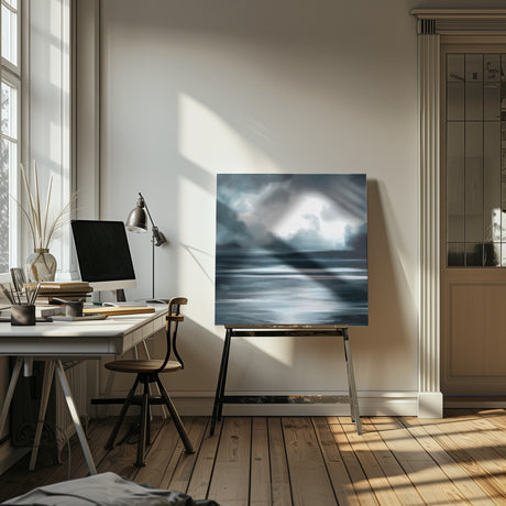 Atelier Bleu no.II Poster och Canvastavla