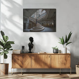 The old Staircase Poster och Canvastavla