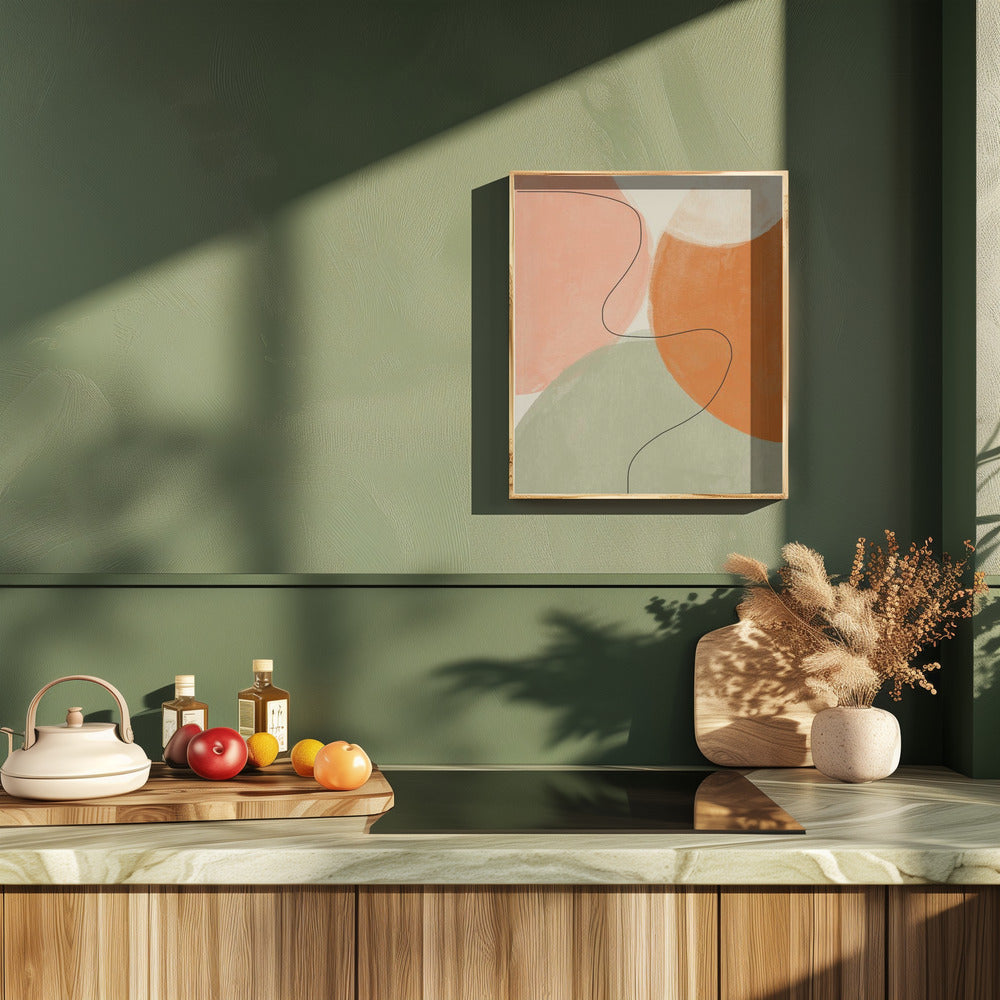 Watercolor Balance Poster och Canvastavla