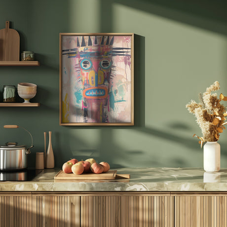 Totem abstract Poster och Canvastavla