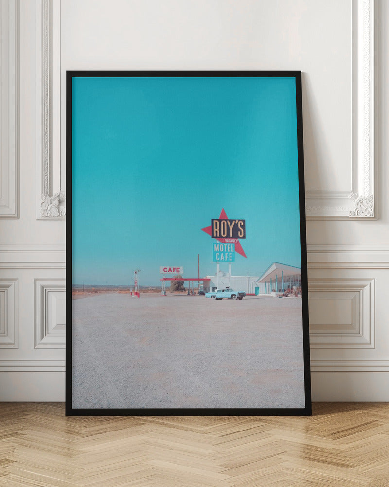 Roys Motel Cafe Vintage Sign Poster och Canvastavla