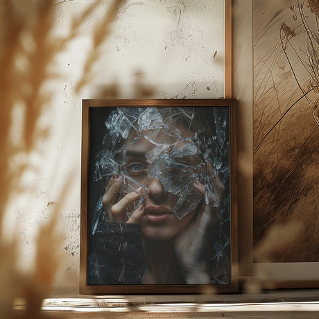 Shattered II Poster och Canvastavla