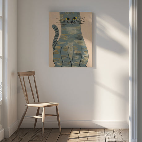 Louise the Cat Poster och Canvastavla