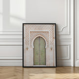 Moroccan Door Poster och Canvastavla