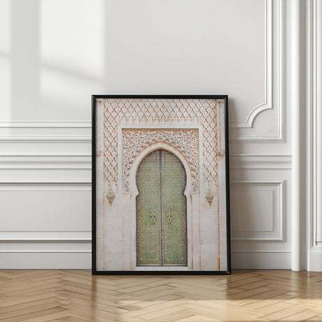 Moroccan Door Poster och Canvastavla