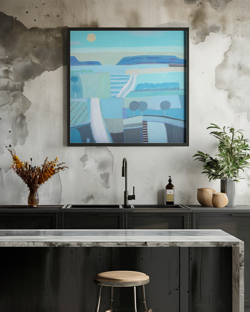 Cool Morning Poster och Canvastavla