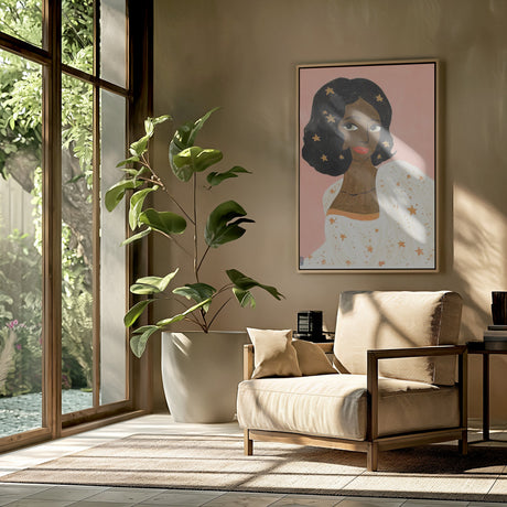 Ziegfeld Girl Poster och Canvastavla