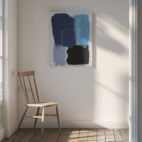 Abstract Brush Strokes 120x Poster och Canvastavla