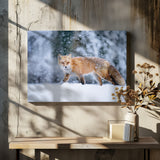 Snowy day Poster och Canvastavla