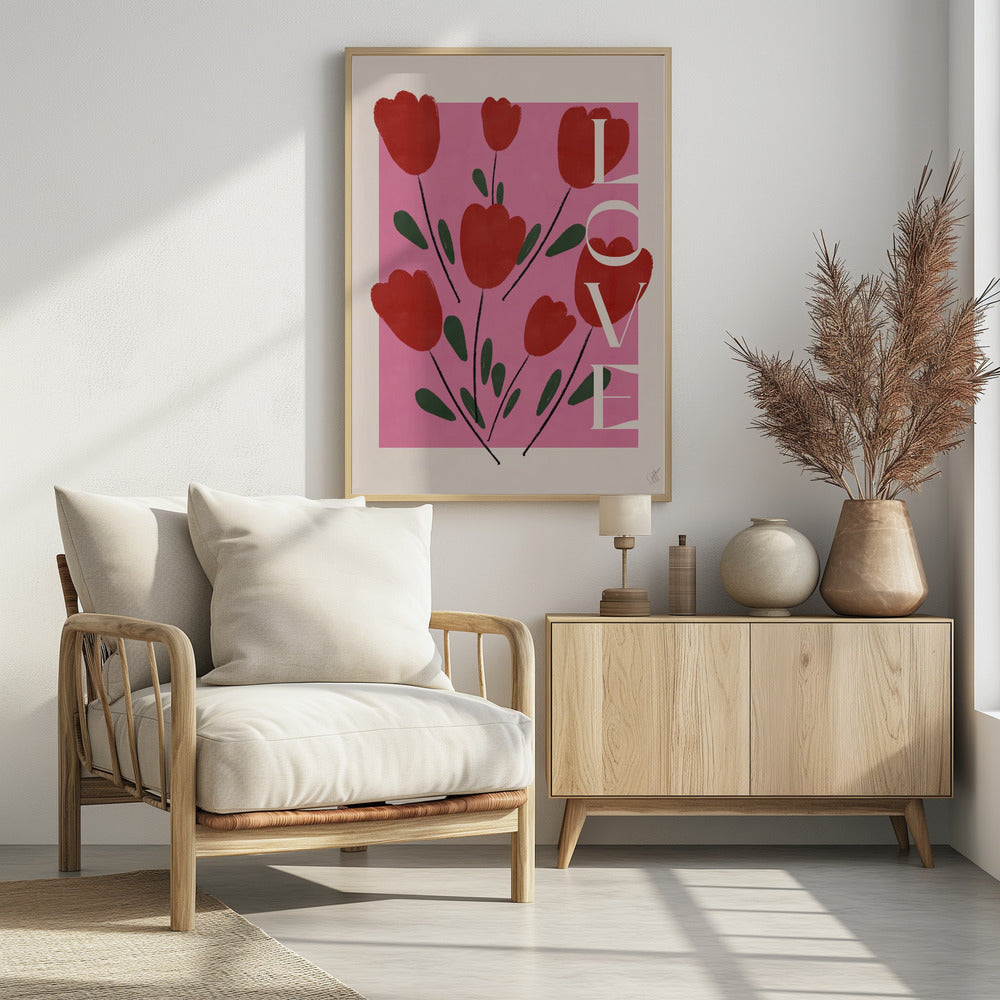 Tulips Poster och Canvastavla