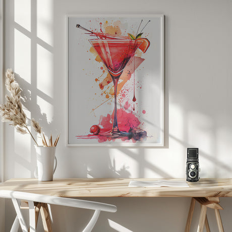 Drinks cocktail Poster och Canvastavla