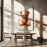 Teddy bear Poster och Canvastavla