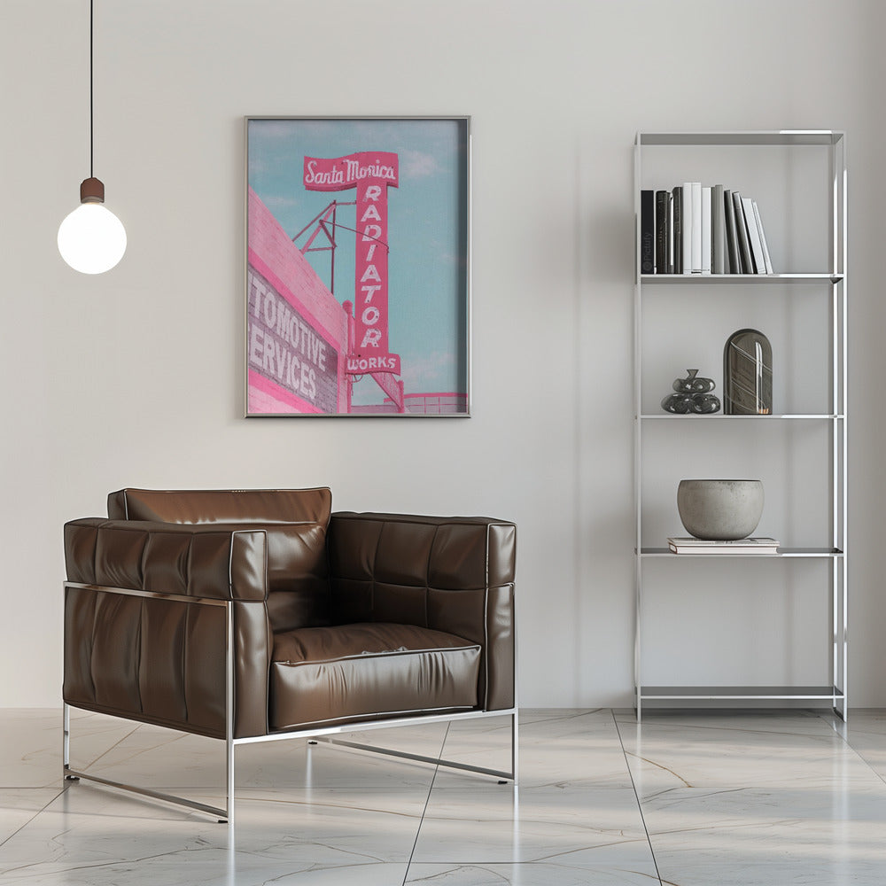 Santa Monica Radiator Works Poster och Canvastavla